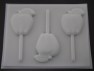 1514 Apple Chocolate or Hard Candy Lollipop Mold 